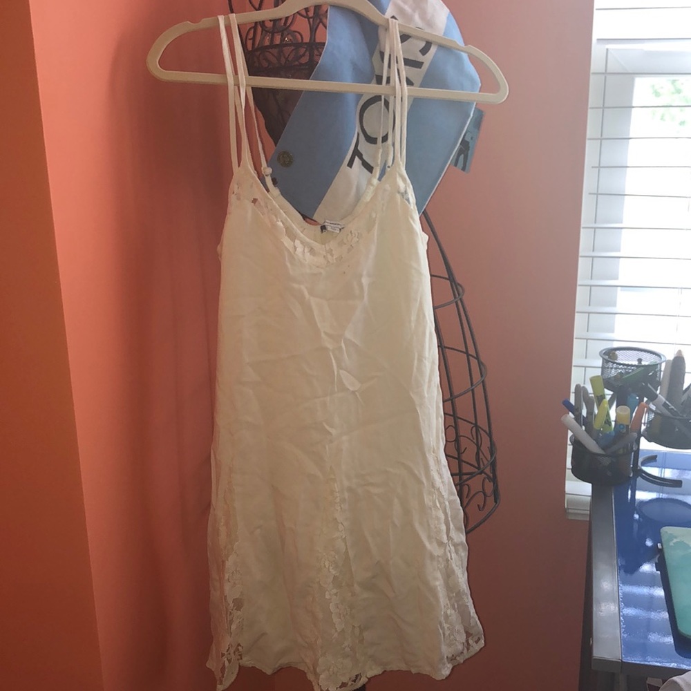 White sun dress